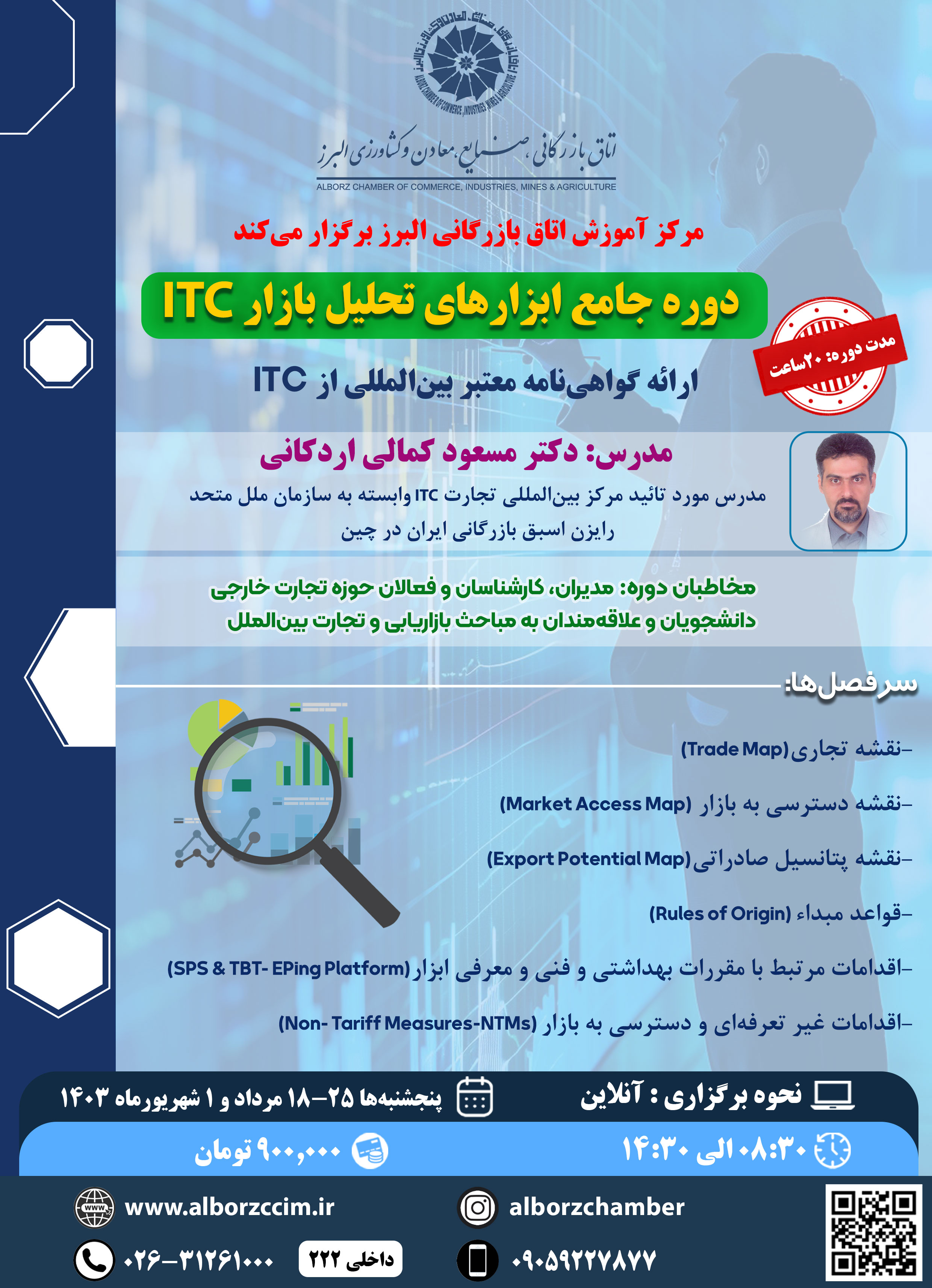 دوره جامع ابزارهای تحلیل بازار ITC